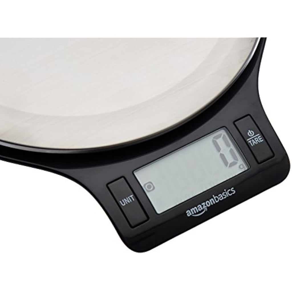 Digital Kitchen Scale | 11lb Stainless Steel LCD Display