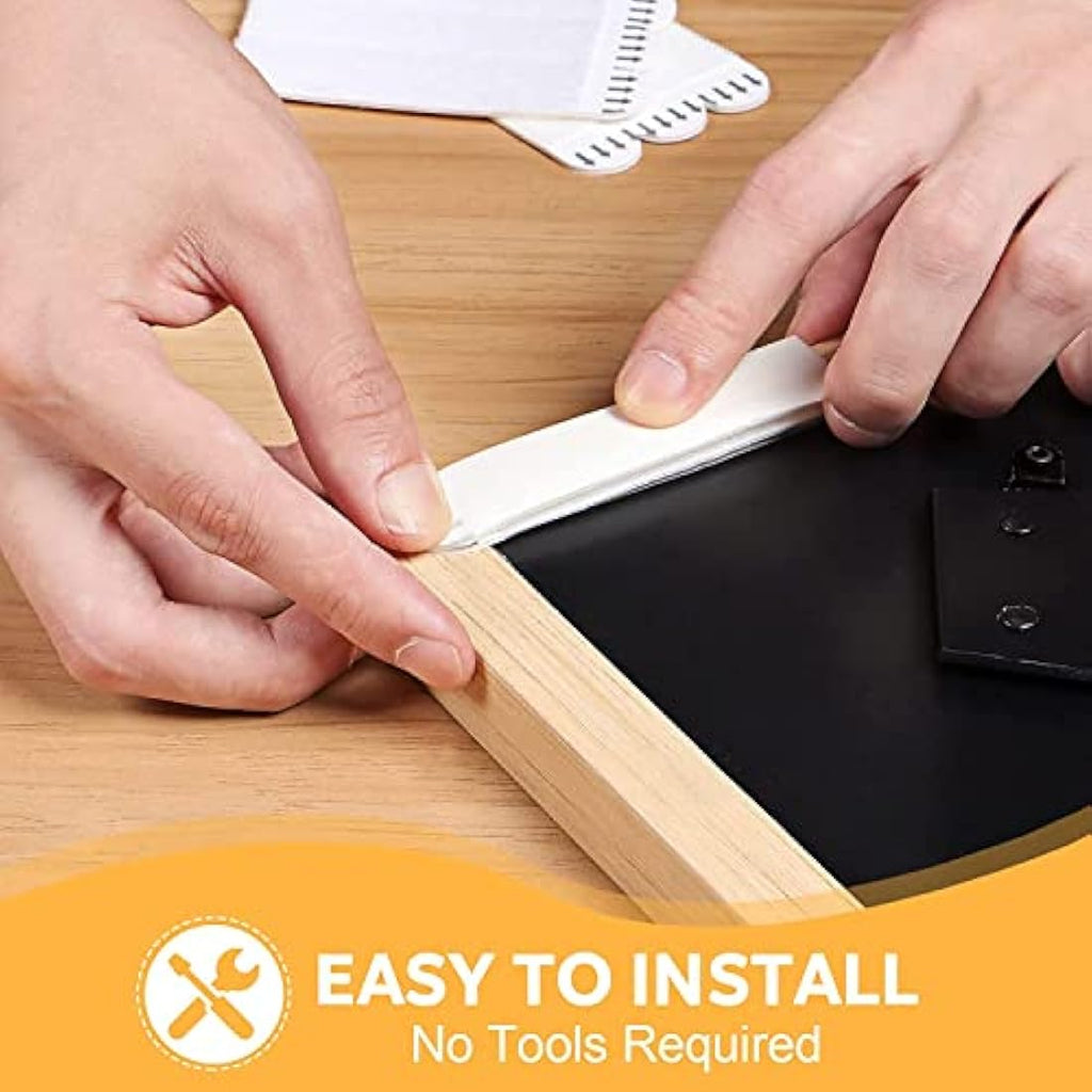 Sinnsally Heavy Duty Picture Hanging Strips | Damage Free Adhesive, 32 Pairs