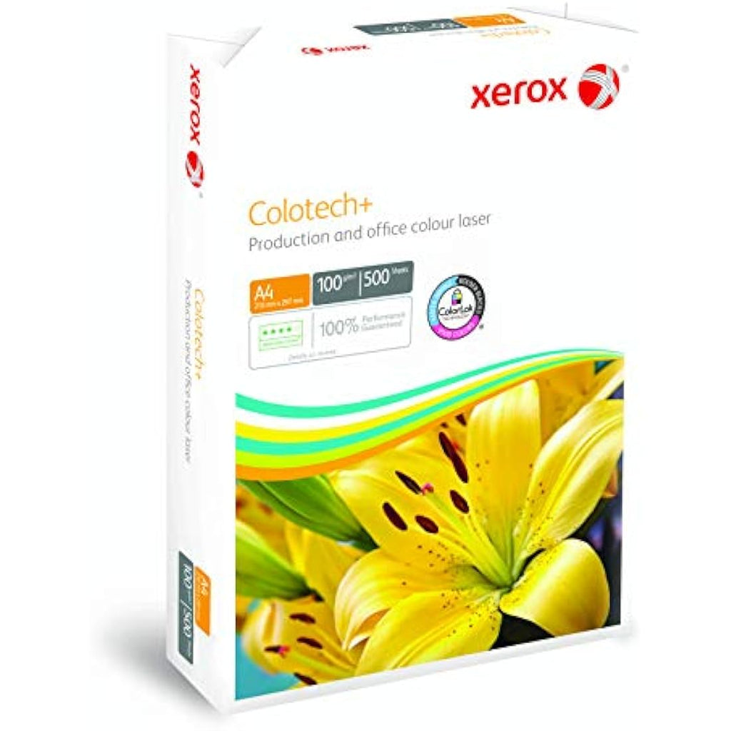 Xerox Colotech+ A4 Laser Paper | 100gsm White Printing Paper - 2000 Sheets
