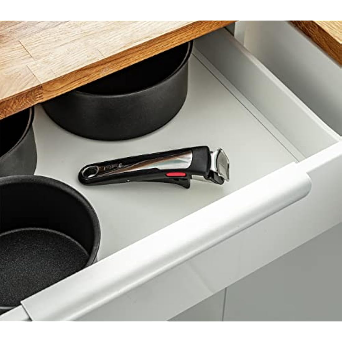 Tefal Ingenio Unlimited 4pc Non-Stick Induction Saucepan Set – Black
