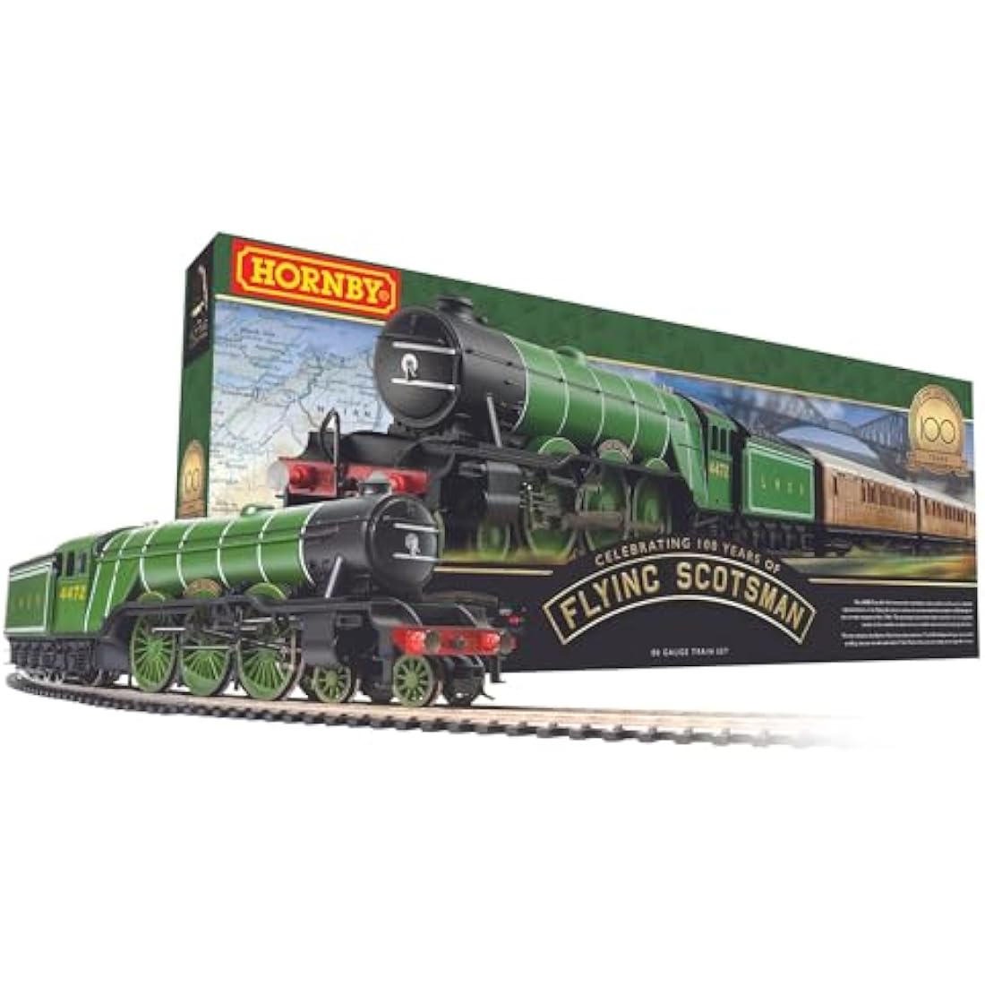 Hornby Flying Scotsman Train Set | OO Gauge Analogue Model Railway
