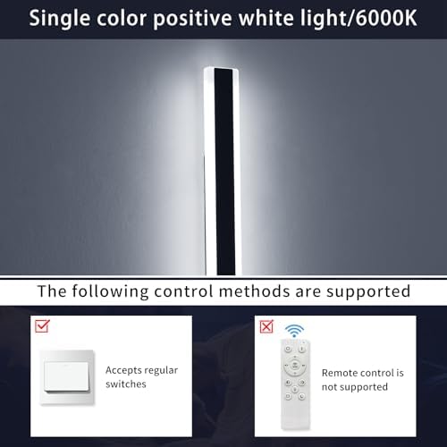 Mikeru 120cm Outdoor LED Wall Light | 6000K IP65 Waterproof Garden Lamp