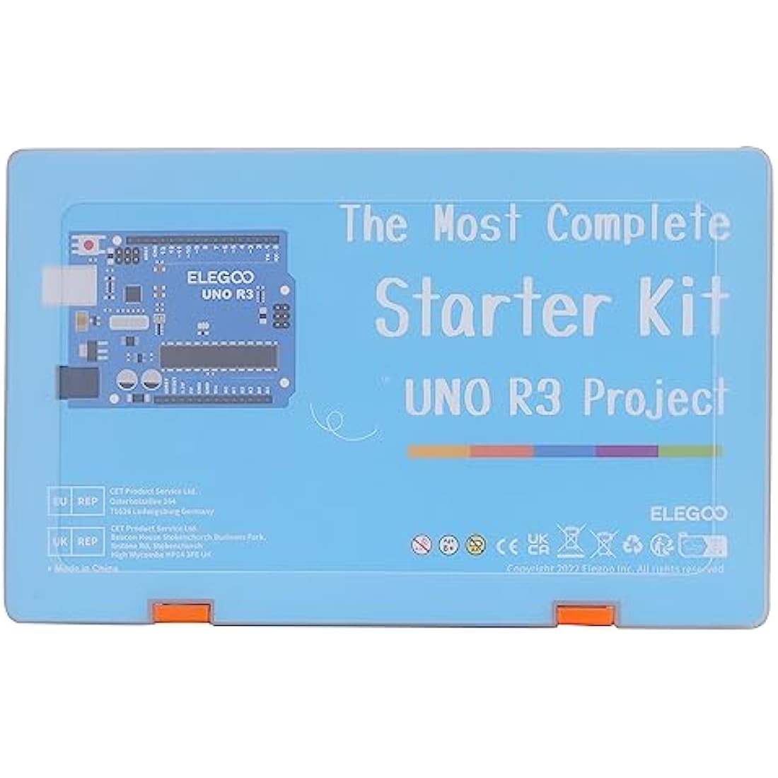 ELEGOO UNO R3 Ultimate Starter Kit for Arduino IDE - 200+ Components