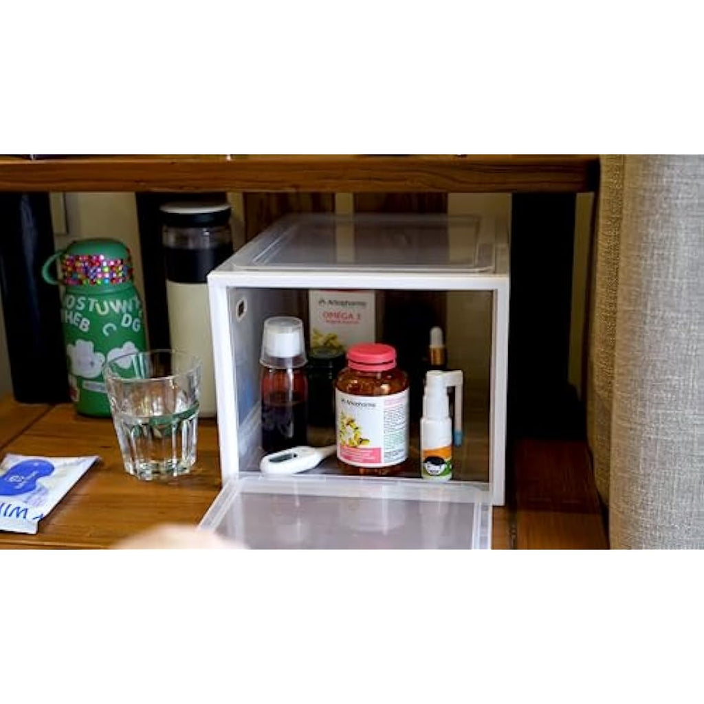 Medicine Lock Box – Large Stackable Food Safe Storage Container
