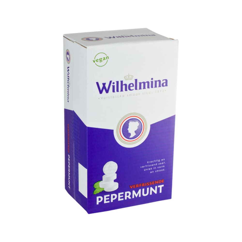Wilhelmina Peppermint Mints – Bulk 3kg Vegan Sugar Candy Breath Freshener