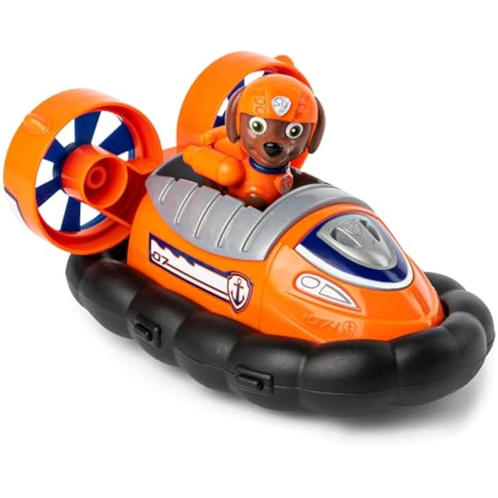 PAW Patrol Zuma’s Hovercraft Toy Vehicle with Collectible Figure