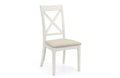 Julian Bowen Provence Grey Dining Chairs - Set of 2 Upholstered Seats
