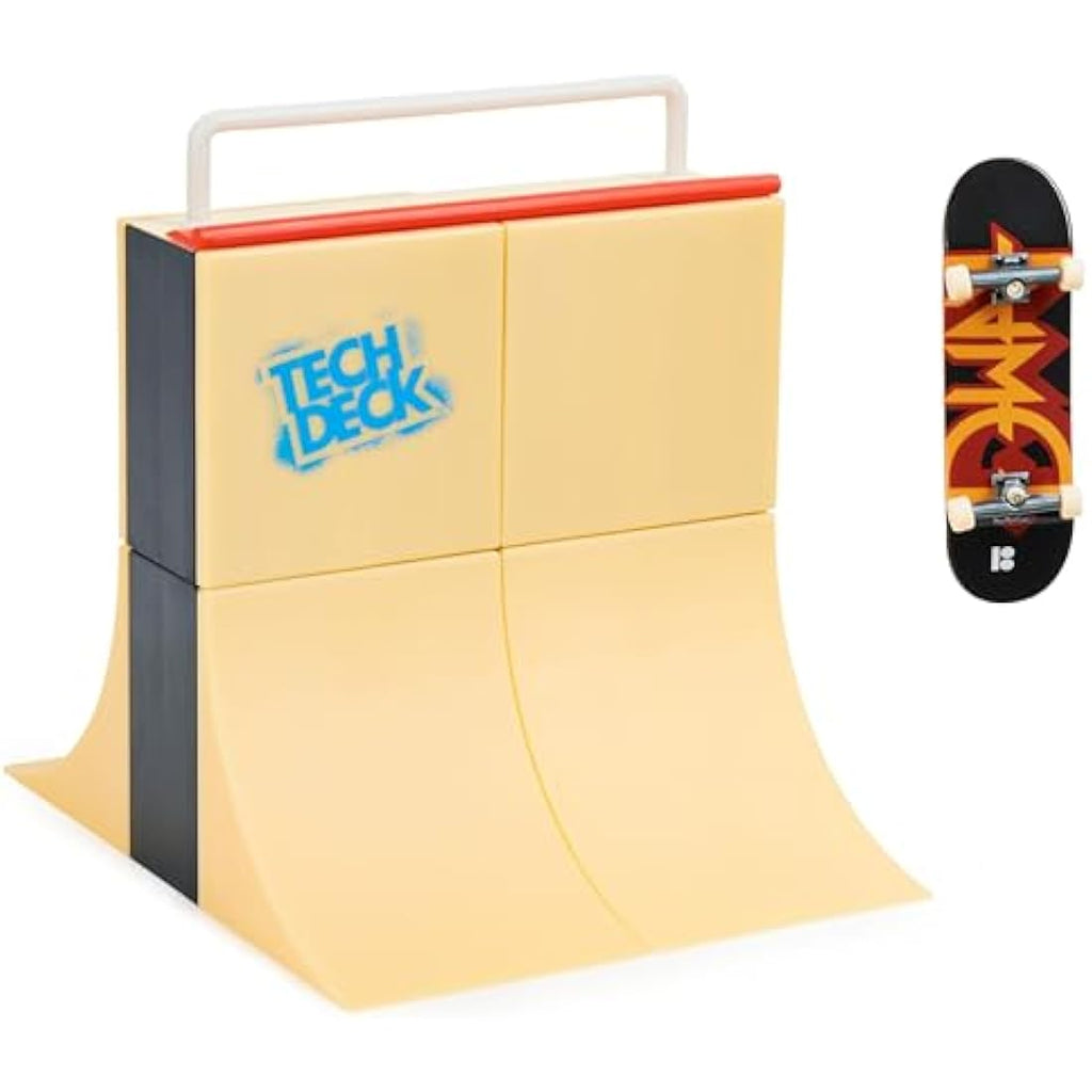 Tech Deck Big Vert Wall X-Connect Park Creator Ramp Set with Fingerboard