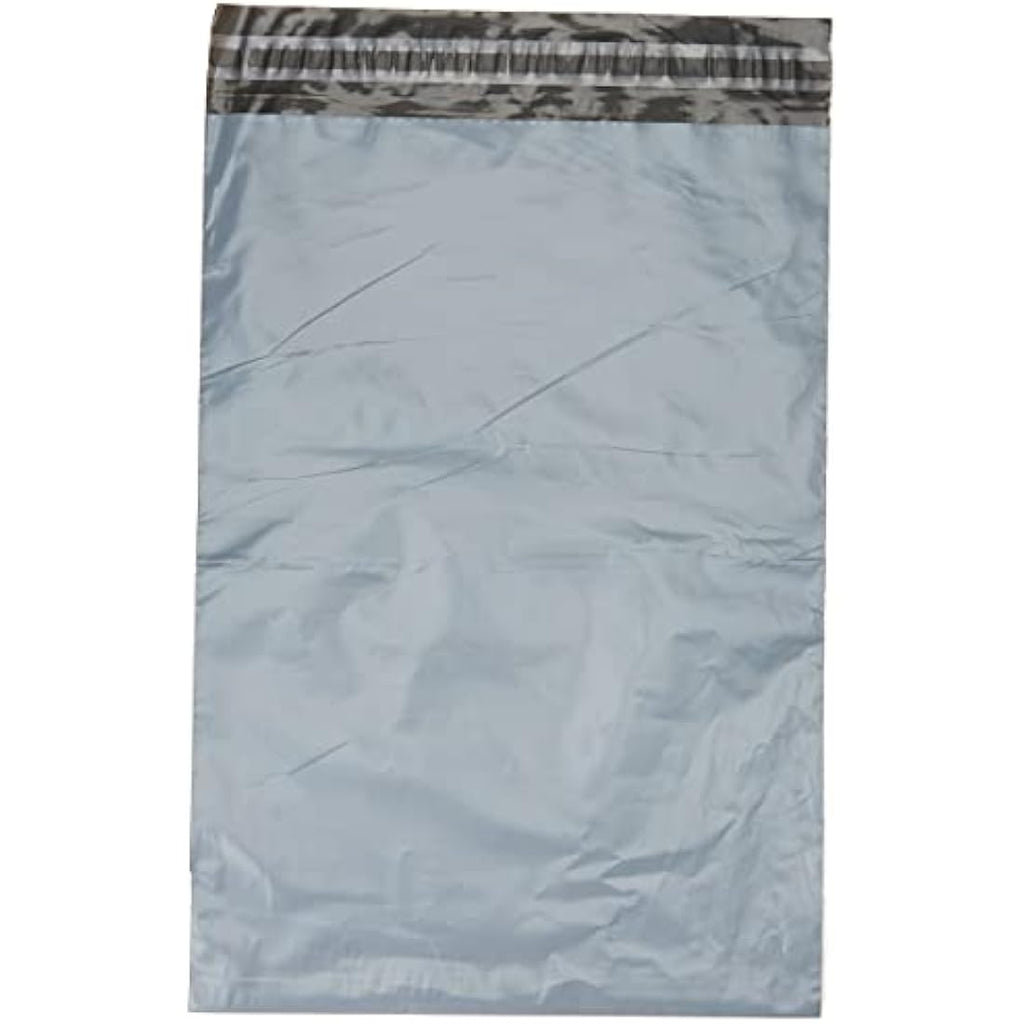 Grey Plastic Mailing Bags | 10x14 Inch Opaque Poly Mailers (200 Pack)