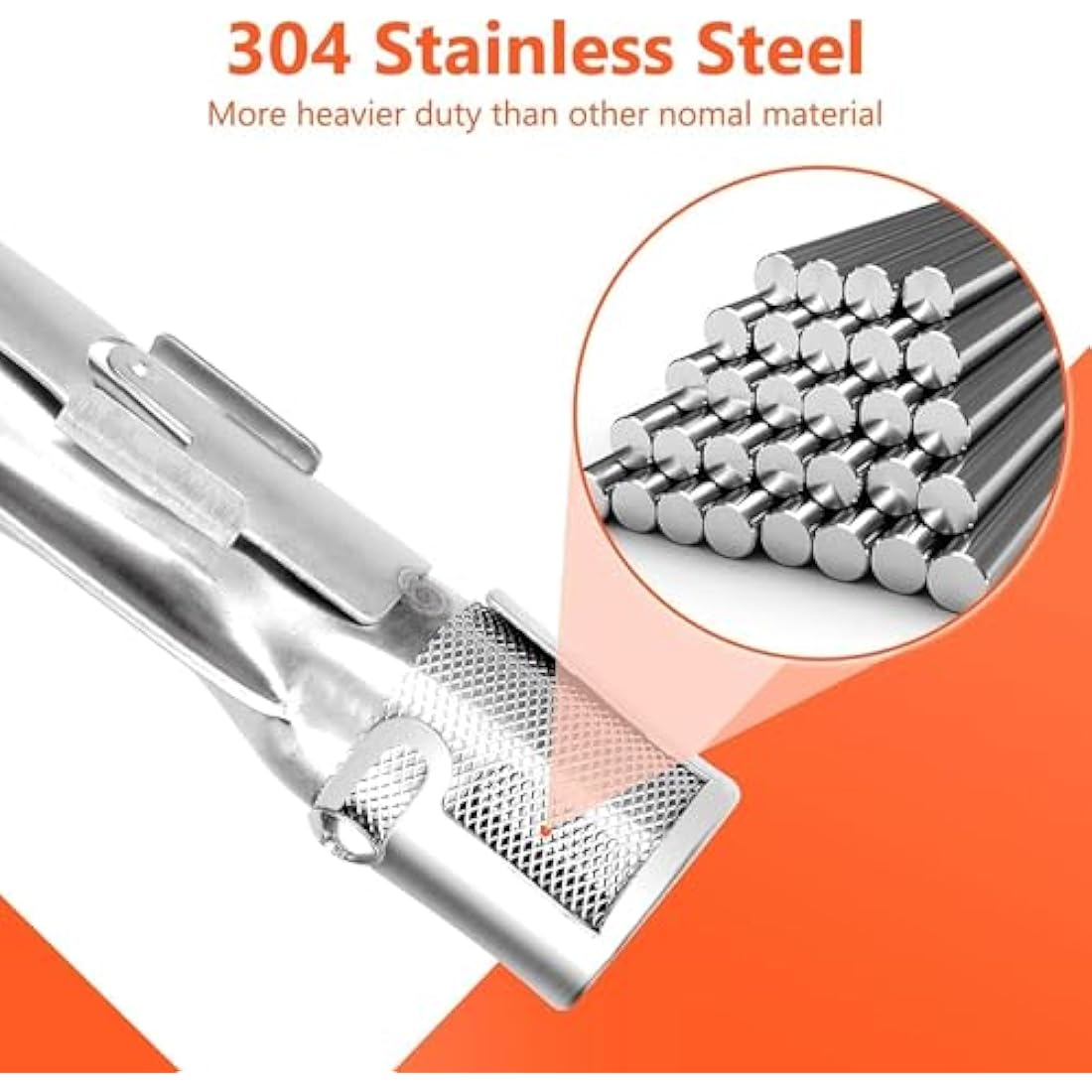 GFTIME 69787 Stainless Steel Burner Tubes for Weber Spirit 300 Series
