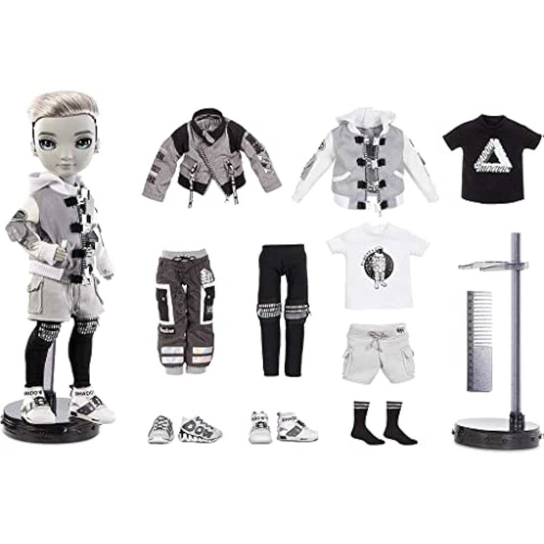 Rainbow High Shadow High Ash Silverstone Fashion Doll with 2 Outfits