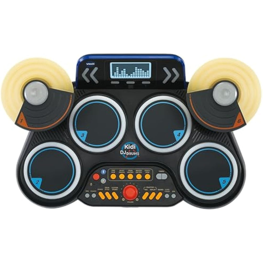 VTech Kidi DJ Drums – Light-Up Electronic Drum Kit with Bluetooth
