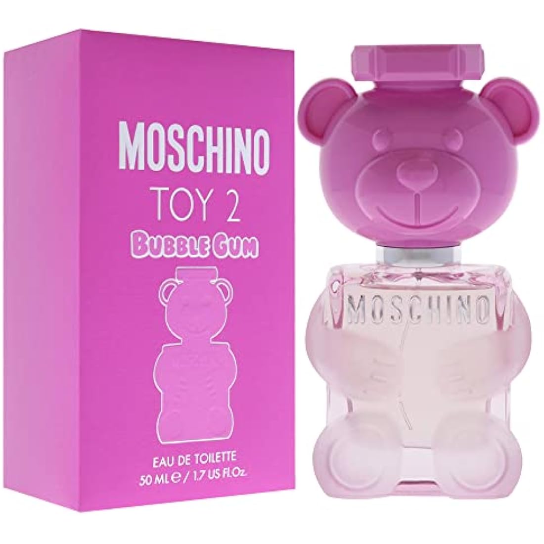 Moschino Toy 2 Bubble Gum Eau de Toilette - Women's Fruity Perfume 50ml