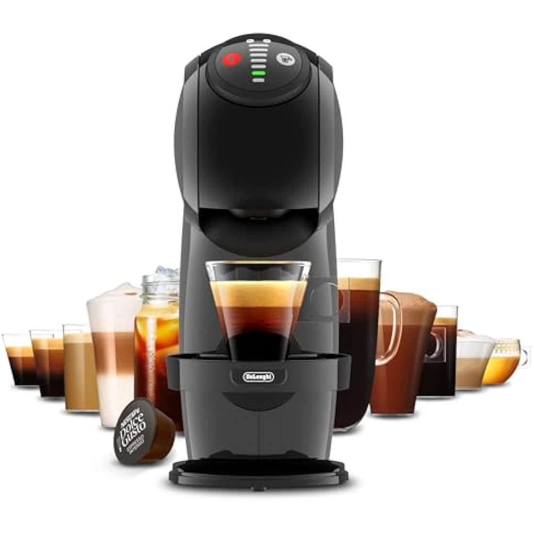De'Longhi Dolce Gusto Genio S Pod Coffee Machine - Anthracite