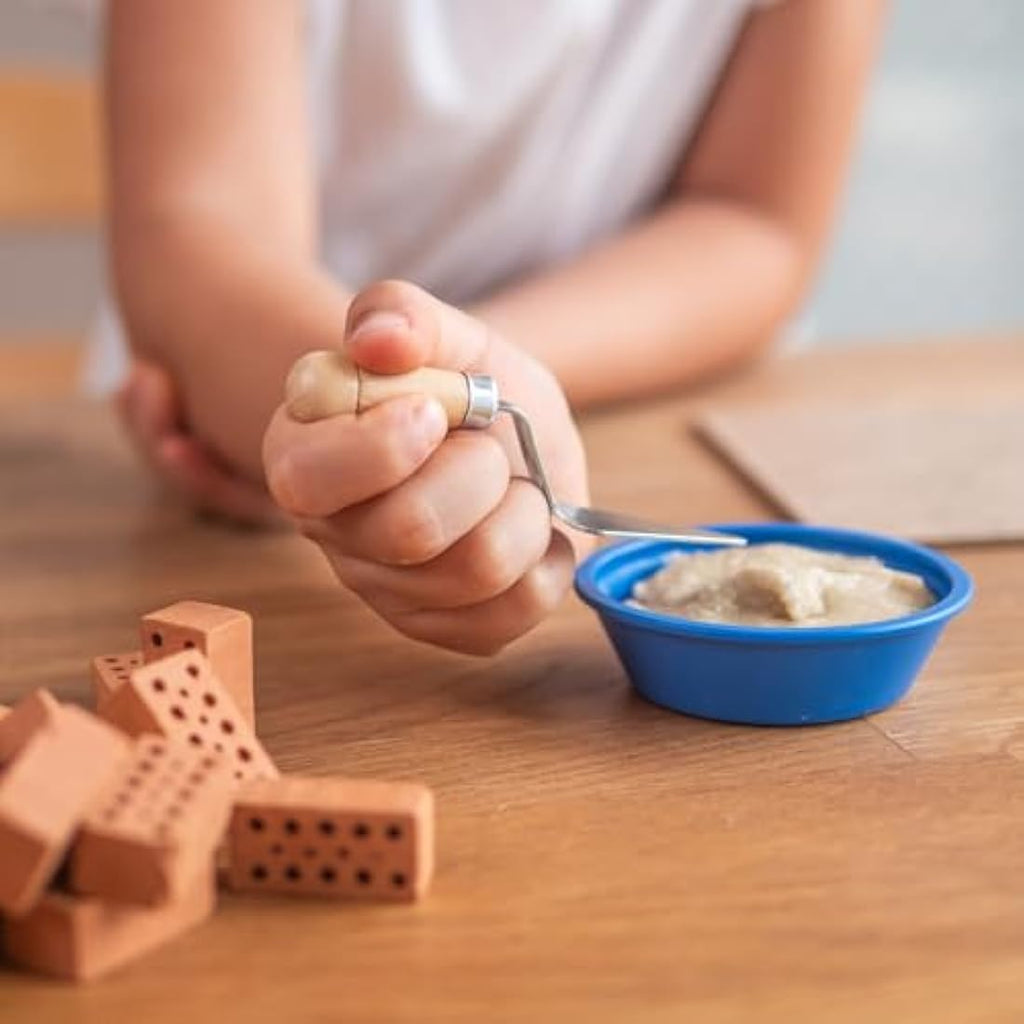 Teifoc 1000 Basic Starter Set | Reusable Brick & Cement Building Kit