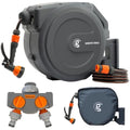 Giraffe Tools Retractable Garden Hose Reel Kit | 35m with Cover