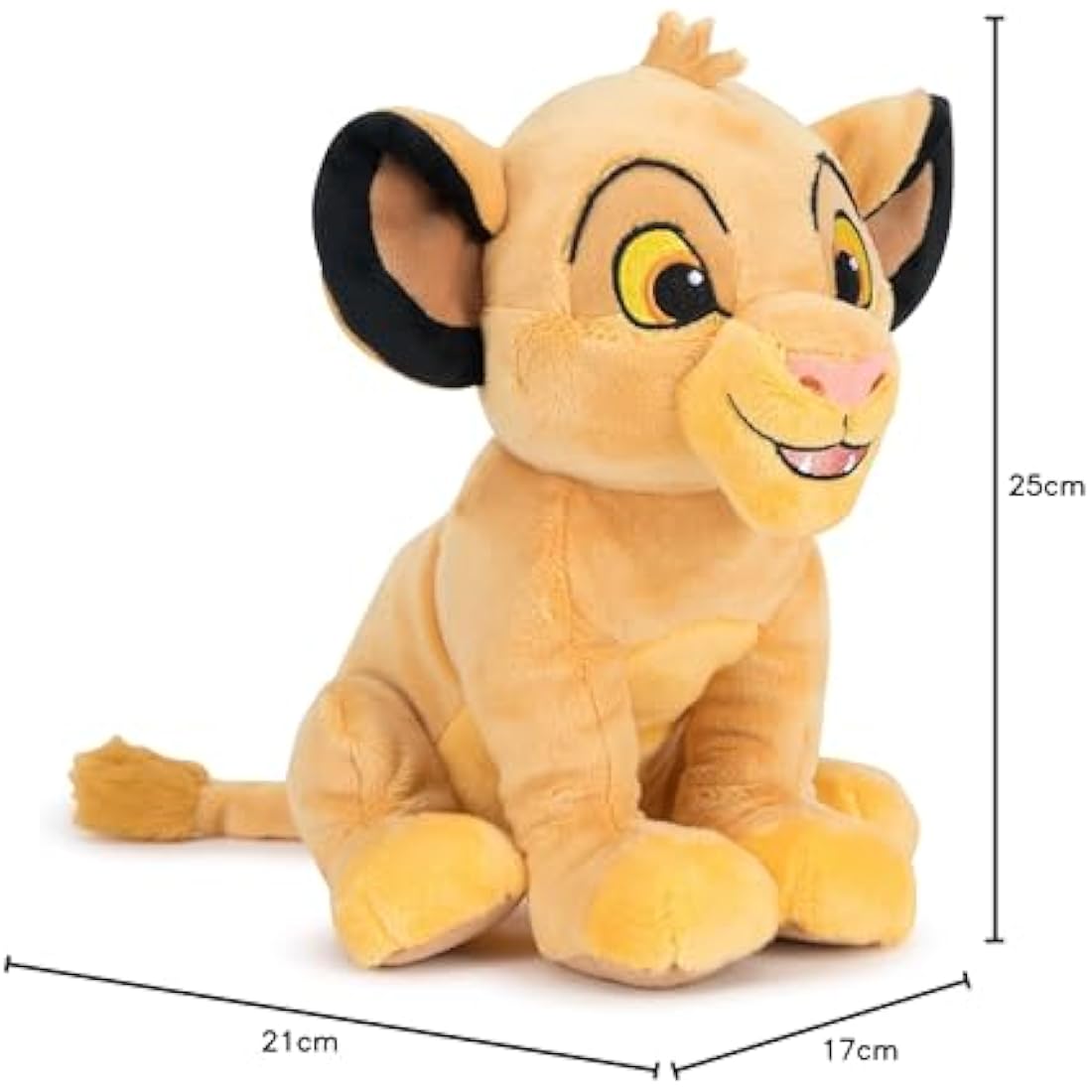 Disney Lion King Simba Plush Soft Toy – Authentic 25cm Character