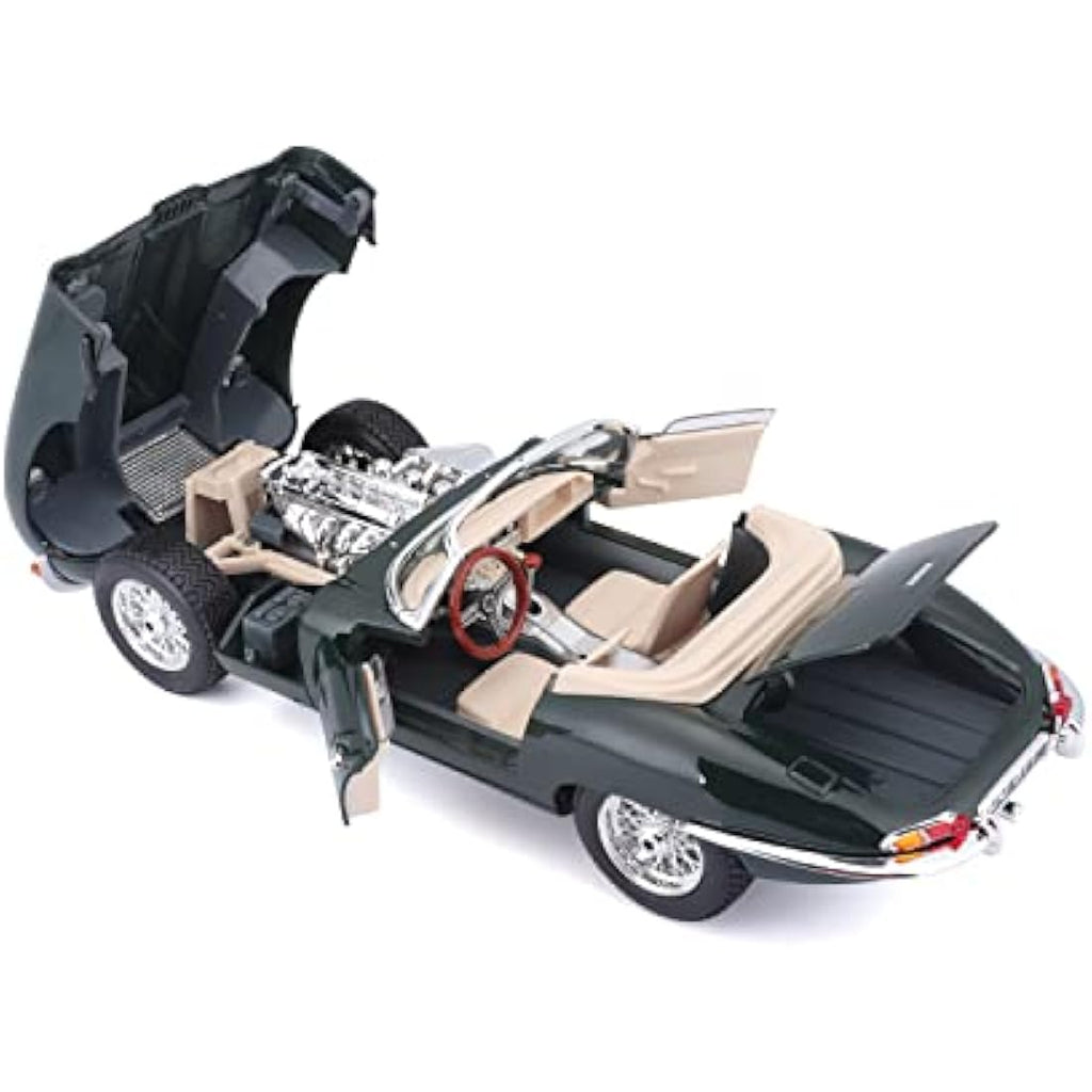 Bburago Jaguar E-Type Cabriolet 1961 – 1:18 Scale Diecast Model Car