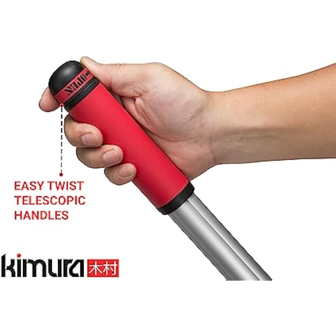 Kimura Pro Telescopic Hedge Shears – Extendable Japanese SK5 Steel