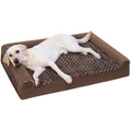 Jolof Store XL Orthopedic Dog Bed – Waterproof Washable Sofa, Brown