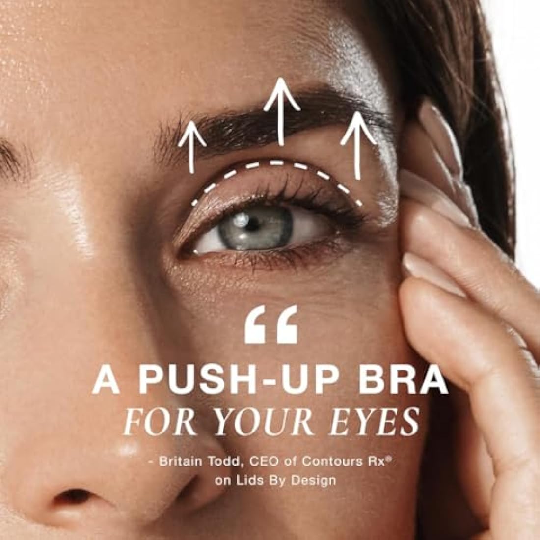 Contours Rx Lids by Design Eyelid Lift Strips for Hooded Eyes - 5mm 160ct