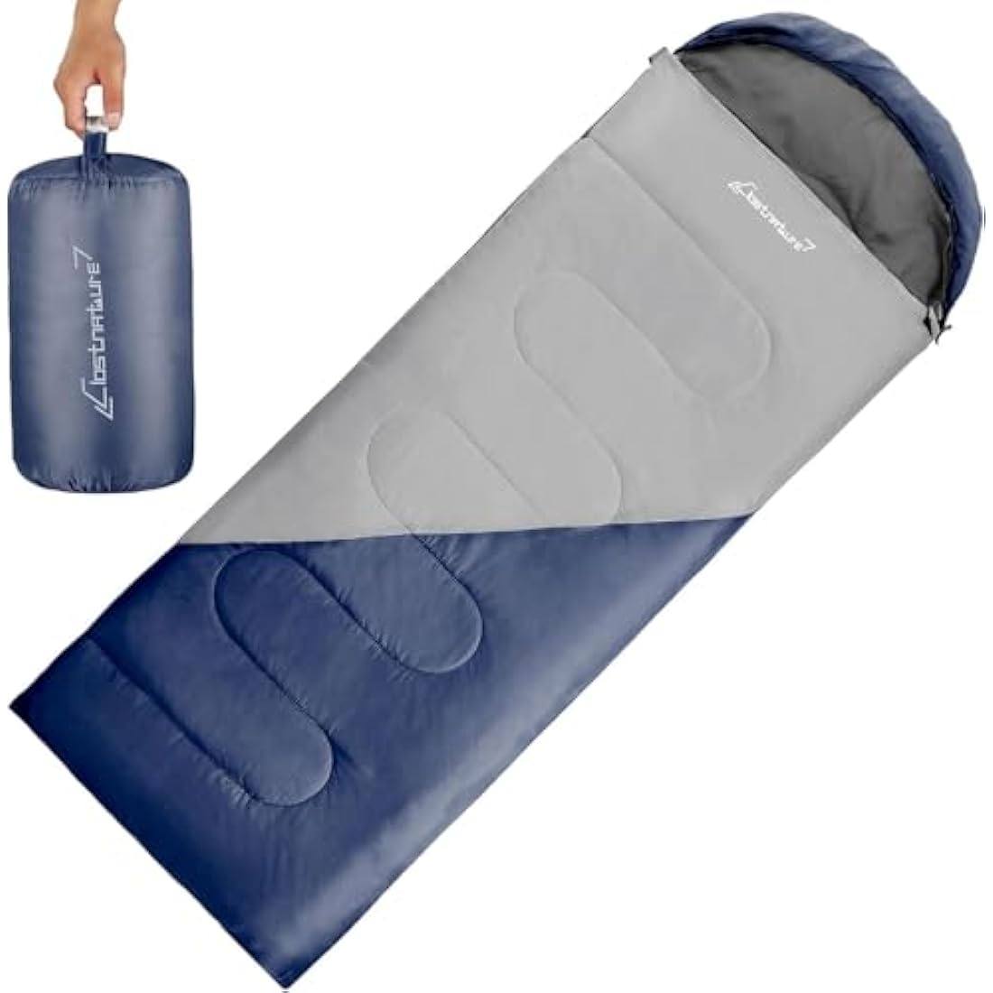 Clostnature 4-Season Sleeping Bag – Lightweight Compact Camping Gear