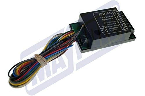 Maypole 12V 7 Way Bypass Relay with Audible Buzzer for Trailer Towing