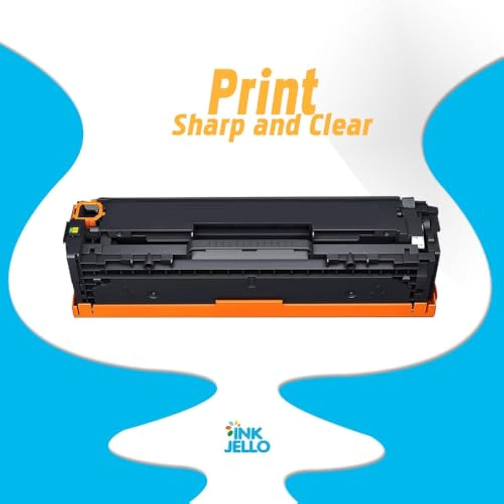 InkJello Compatible HP 131A Toner 4-Pack for LaserJet Pro M251n M276nw
