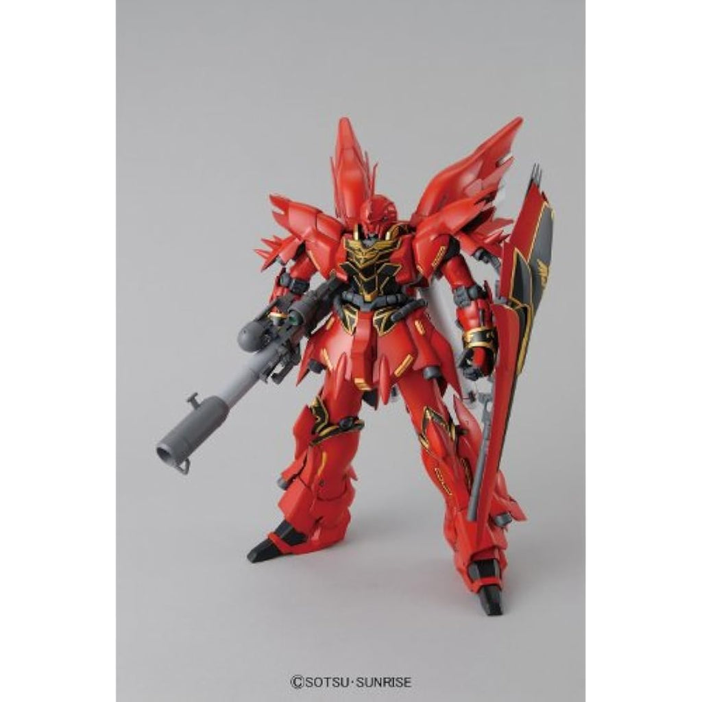 Bandai MG 1/100 MSN-06S Sinanju Gundam Mecha Model Kit -