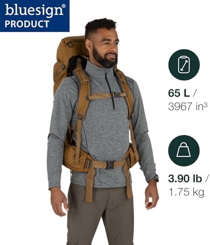 Osprey Rook Men's Hiking Backpack | Durable Outdoor Travel Pack