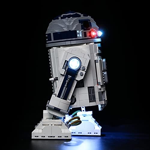 Briksmax LED Lighting Kit for LEGO Star Wars R2-D2 75308 Model