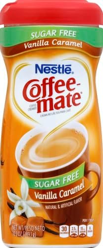 Coffee Mate Sugar Free Vanilla Caramel Powdered Creamer - 289.1g