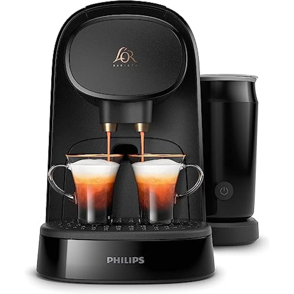 Philips L'OR Barista Coffee Machine & Milk Frother - Black LM8014/60