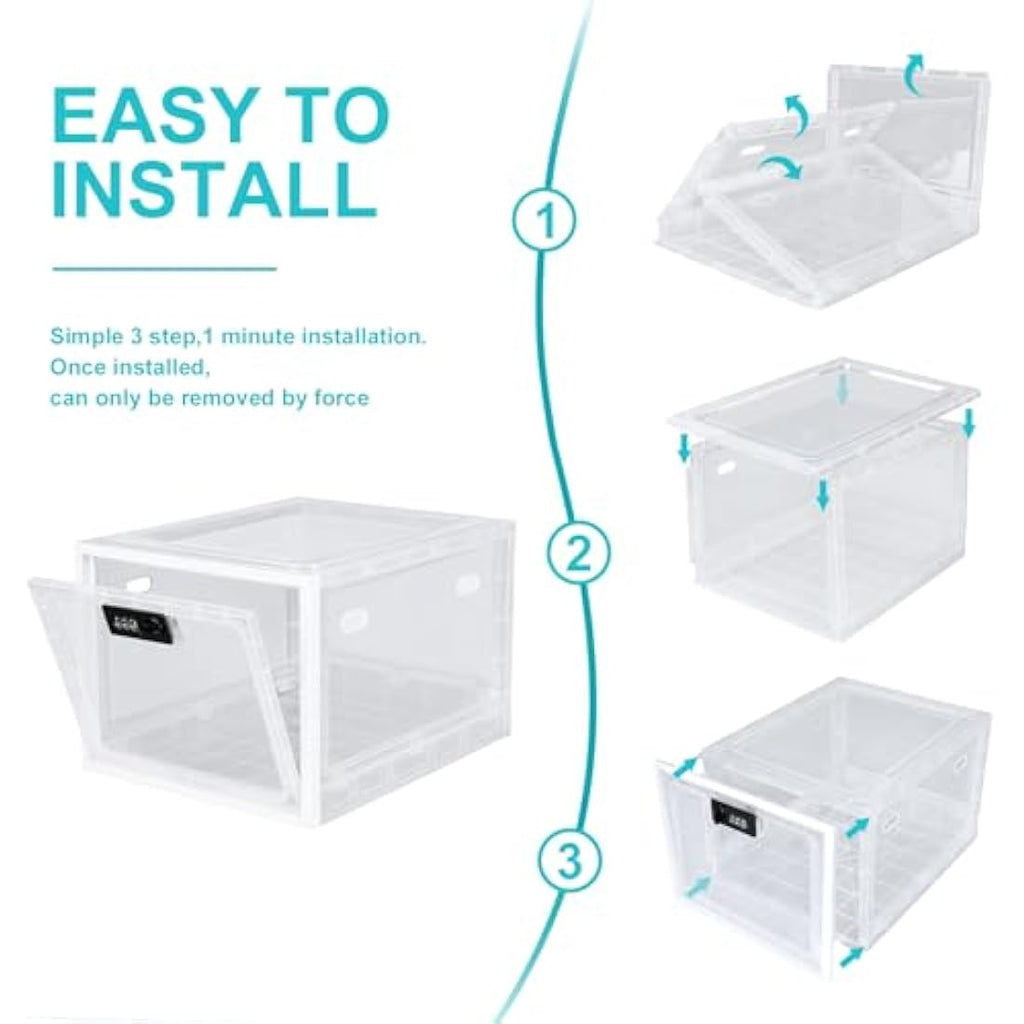 Jolof Store Medicine Lock Box – Secure Medication Storage for Home & Office