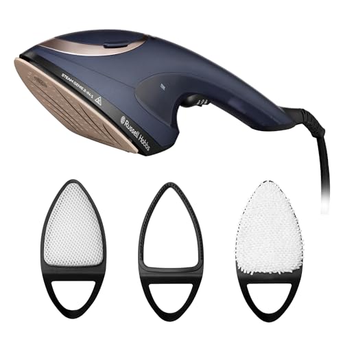 Russell Hobbs Steam Genie 2-in-1 Handheld Clothes Steamer & Iron - 1700W