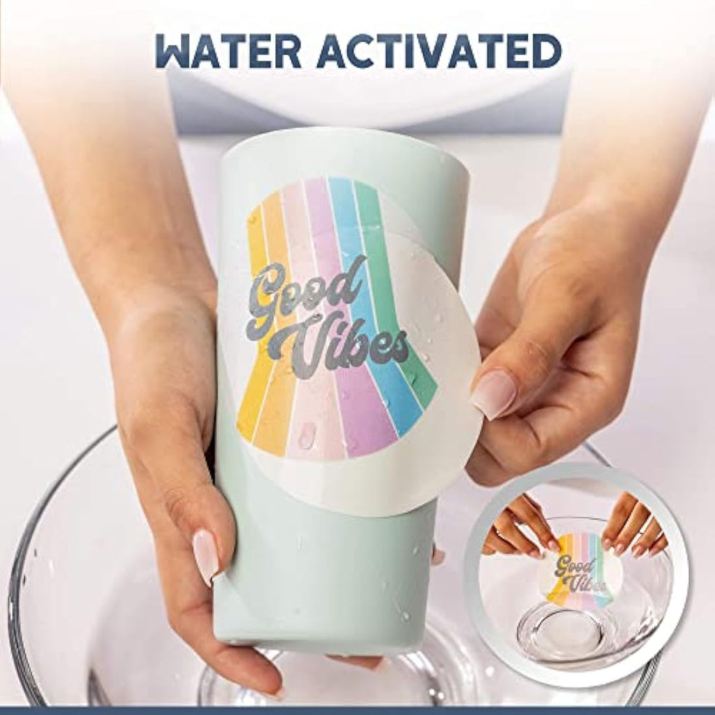 Hayes Paper Co Clear Waterslide Decal Paper for Inkjet - A4, 100 Sheets