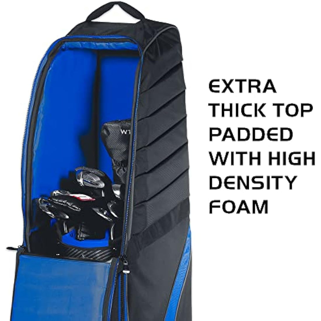 Bag Boy T-750 Golf Travel Cover – Padded Club Protection with Wheels
