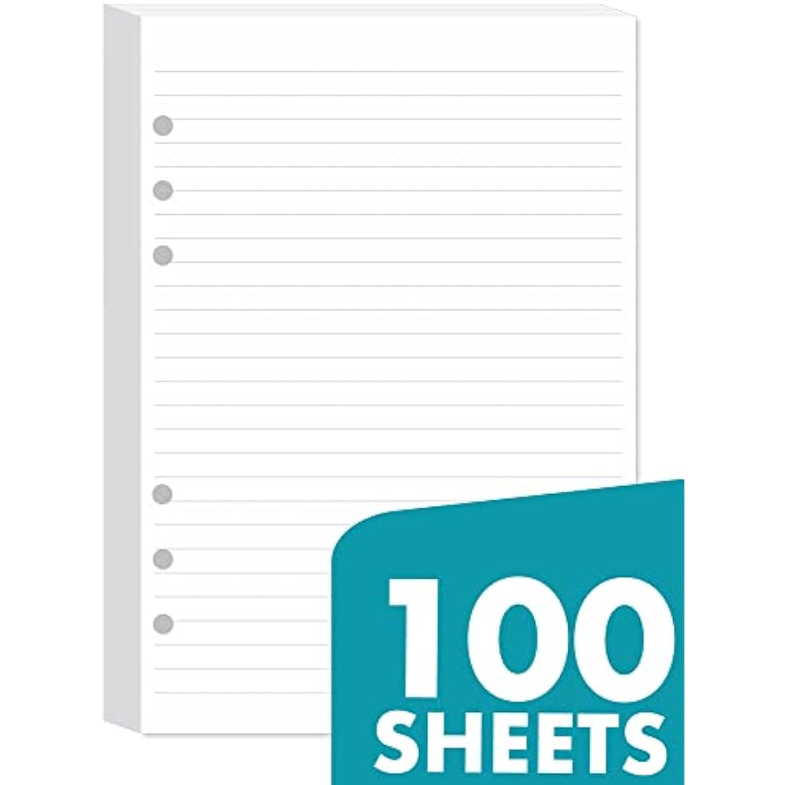 A5 Lined Refill Paper | 100 Sheets Filofax Compatible