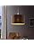 EGLO Maserlo Pendant Light – Taupe Fabric & Gold Modern Hanging Lamp