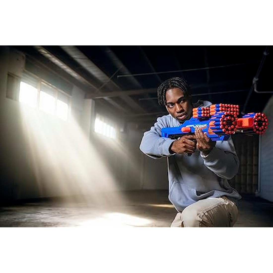 XSHOT Insanity Berzerko Blaster by ZURU – Foam Dart Toy with 48 Darts