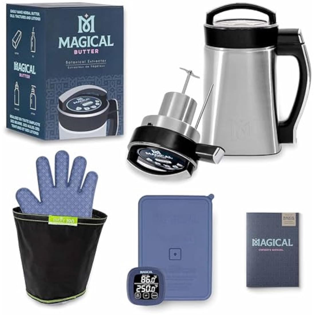 Magical Butter MB2E Herb Infuser and Gummy Maker with Decabox