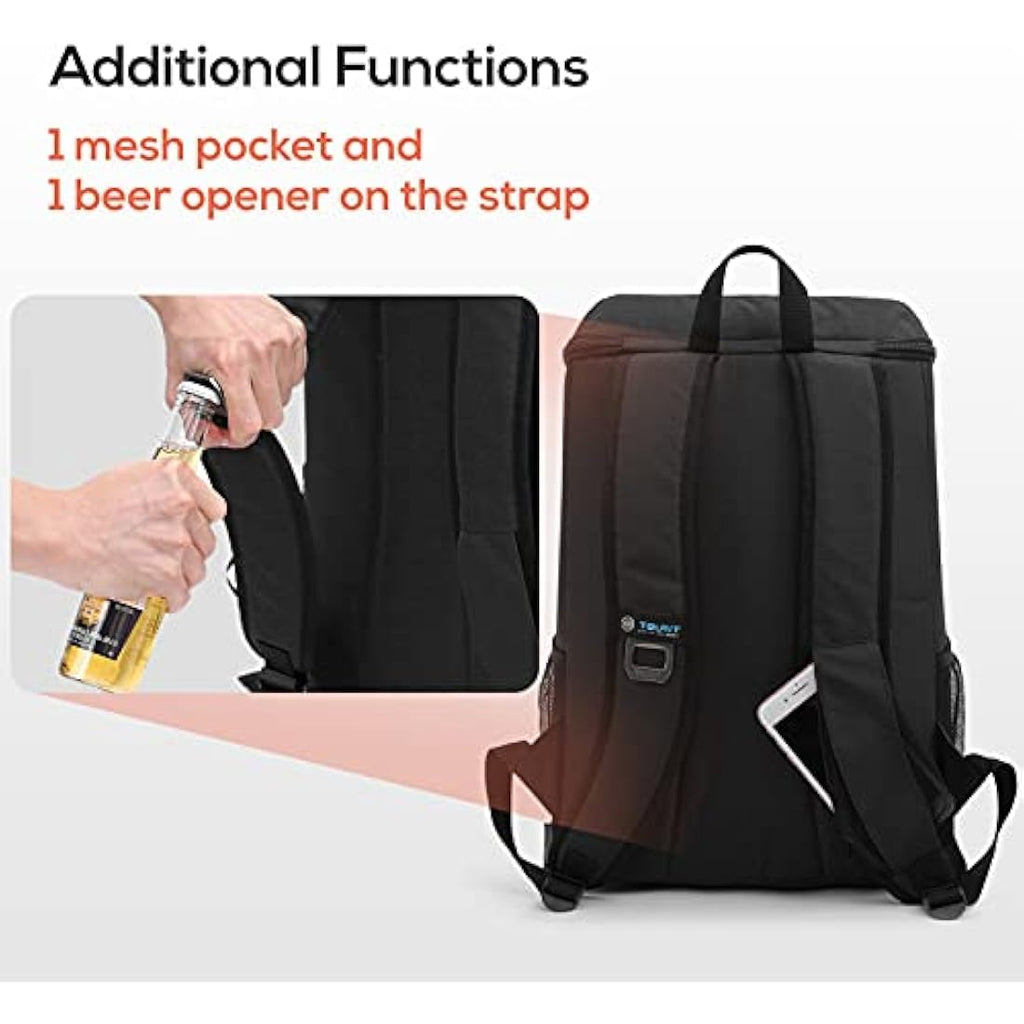TOURIT 30-Can Insulated Cooler Backpack – Leak-Proof Lightweight Bag