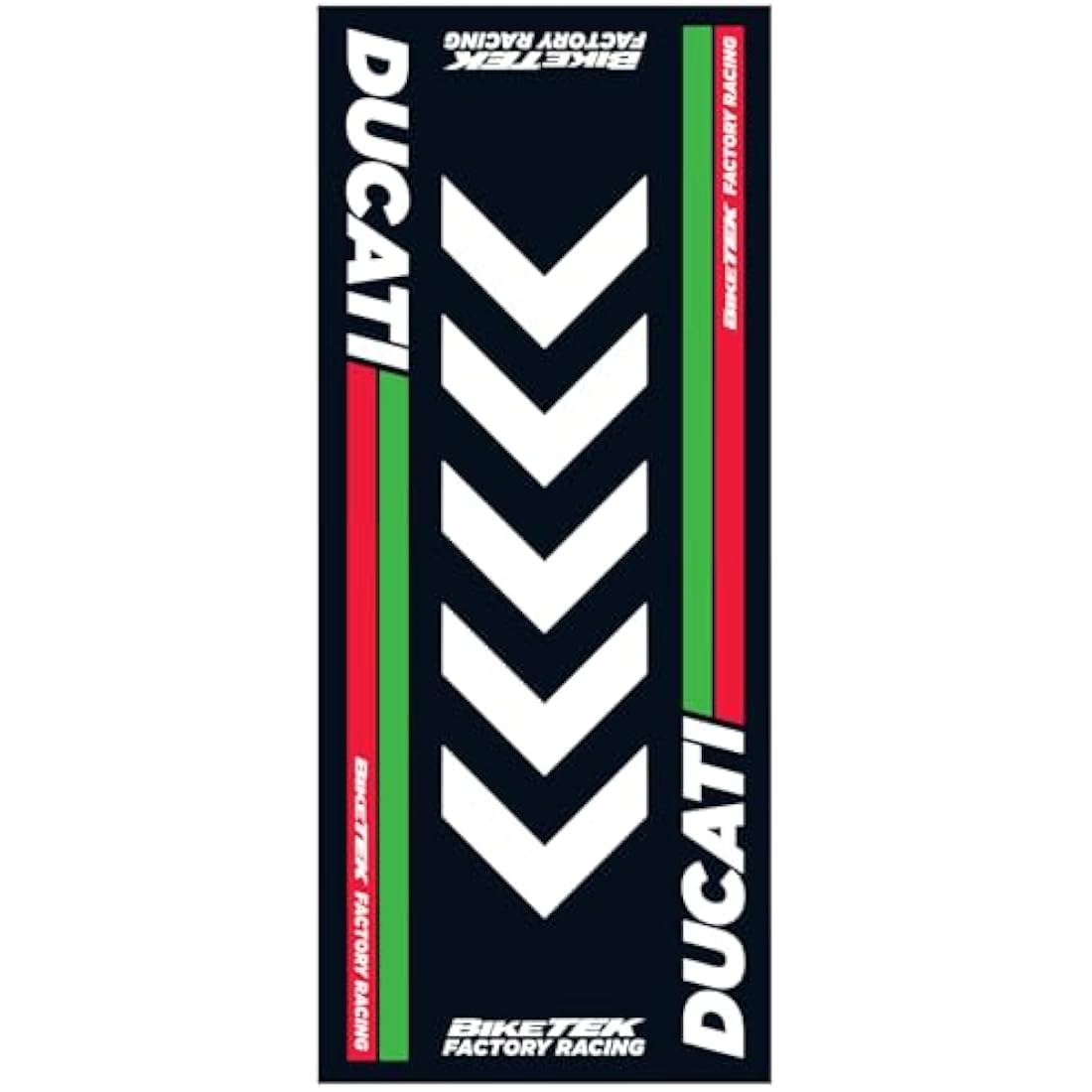 Biketek Series 4 Ducati Garage Mat – 190x80cm Non-Slip Workshop Mat