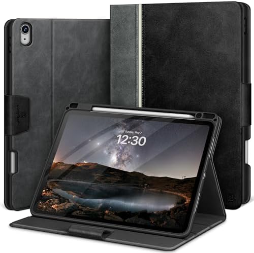 KingBlanc iPad Air 13 inch Case (M3/M2) - Vegan Leather Stand Cover