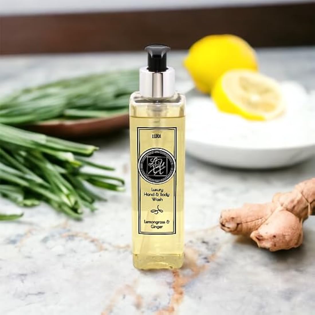 Lemongrass & Ginger Hand Soap & Body Wash - 250ml Vegan