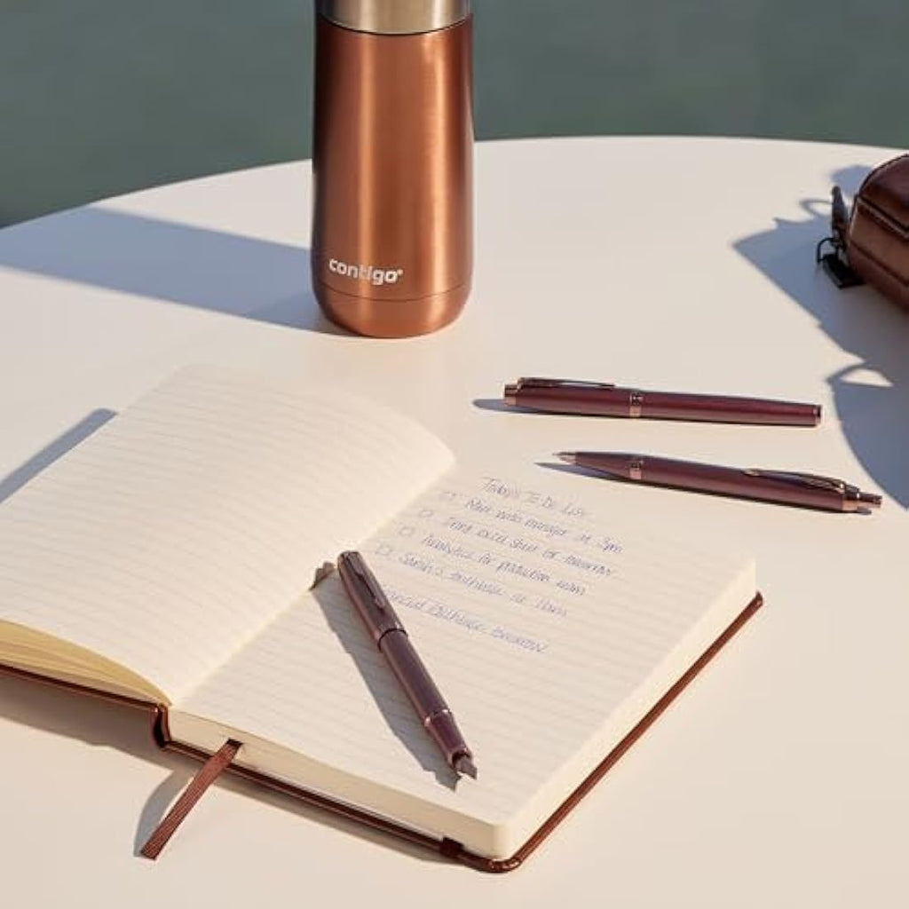 Parker IM Monochrome Rollerball Pen – Burgundy Finish – Fine Point