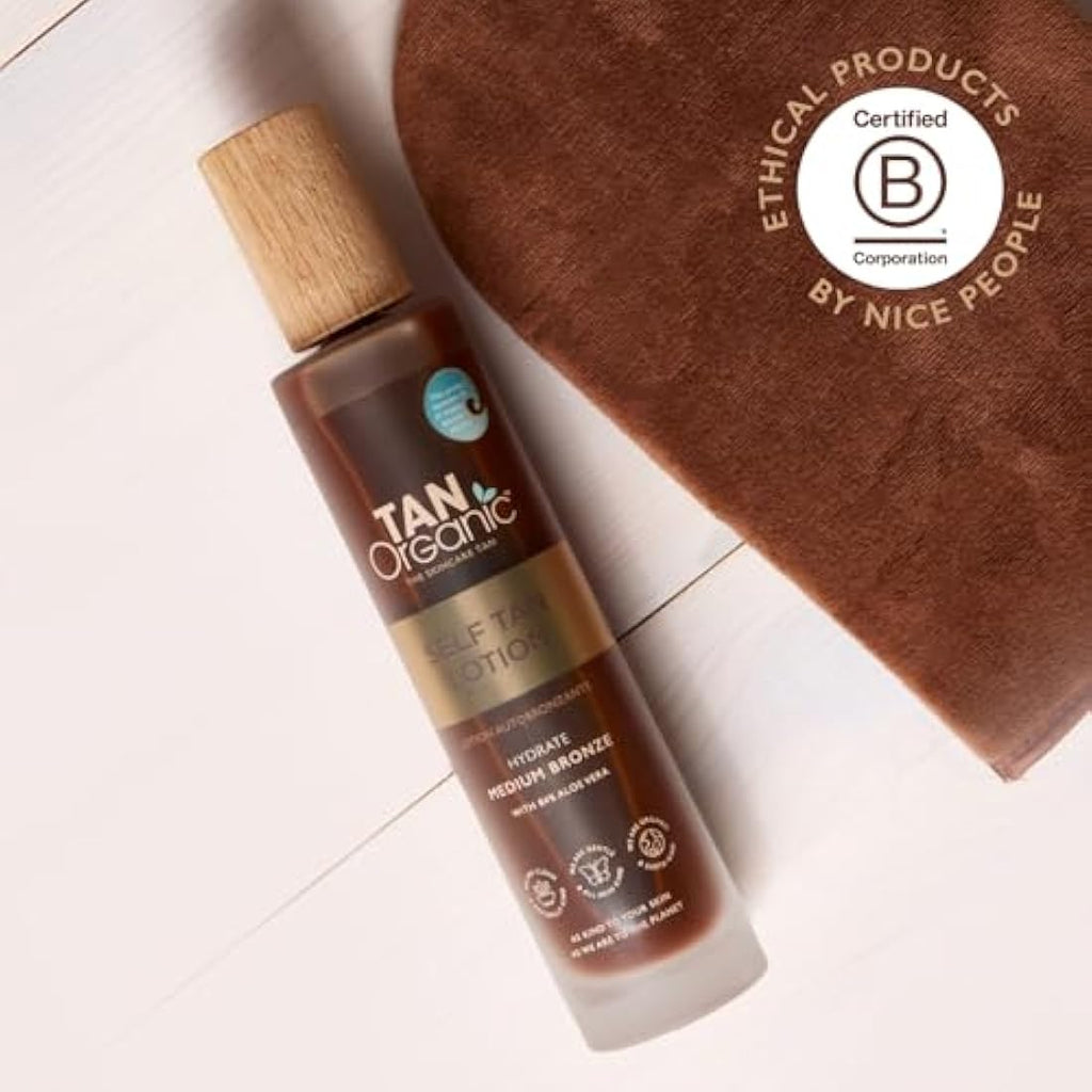 TanOrganic Self Tanning Lotion | Natural Vegan Fake Tan - 100ml
