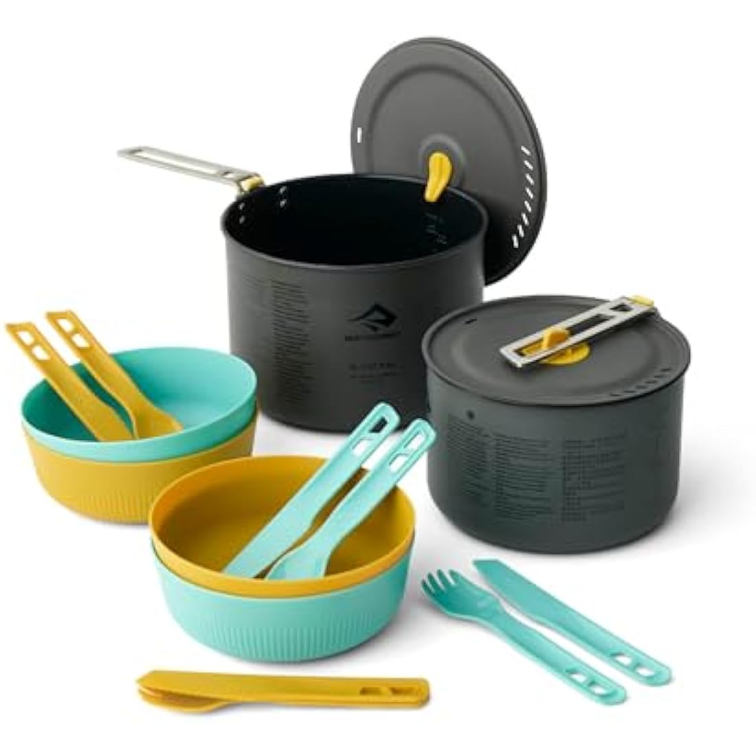 Sea to Summit Frontier Ultralight 2-Pot Camping Cook Set - 14 Piece