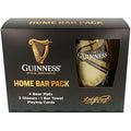Guinness Home Bar Set – Gravity Pint Glasses, Bar Towel & Playing Cards