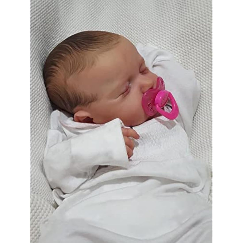 iCradle Reborn Baby Doll – 20 Inch Weighted Silicone Vinyl Newborn